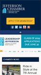 Mobile Screenshot of jeffersonchamber.org